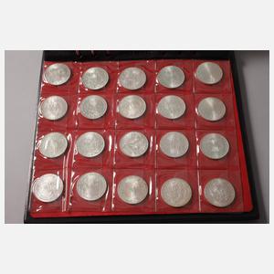 Münzsammlung BRD Silber-Gedenkmünzen