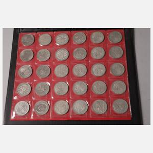 Konvolut 5 DM BRD Silber-Gedenkmünzen