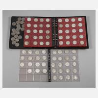 Konvolut 5 DM BRD Silber-Gedenkmünzen111