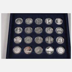 Konvolut 10 DM BRD Gedenkmünzen PP