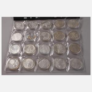Konvolut BRD Euro-Gedenkmünzen