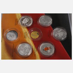 Konvolut BRD Euro-Gedenkmünzen