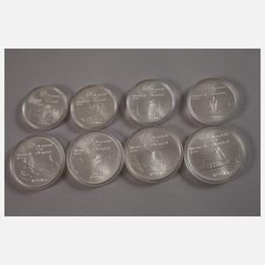 Konvolut Silbermünzen und Medaillen