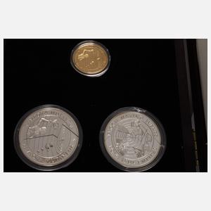 Gold- und Silbermünzenset Millennium 2000