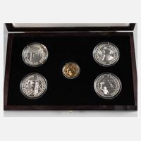 Gold- und Silbermünzenset Millennium 2000111