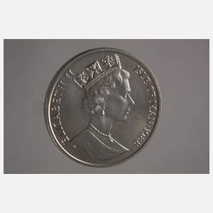 1 Unze Platin Isle of Man