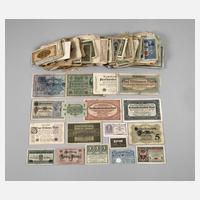 Konvolut alte Geldscheine111