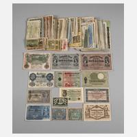 Konvolut alte Geldscheine111