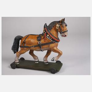 Lineol großes Pferdegespann