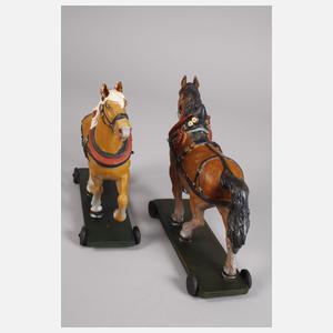 Lineol großes Pferdegespann