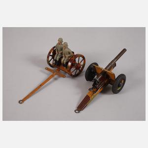 Konvolut Massereiter, Geschütz u. Marschsoldaten