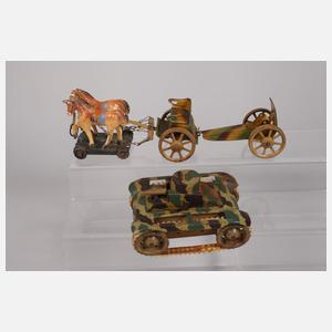 Konvolut Massesoldaten mit Zubehör