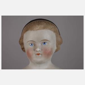Porzellankopfpuppe Biedermeier