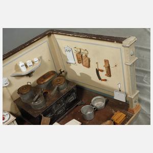 Große Puppenküche Gründerzeit