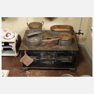 Große Puppenküche Gründerzeit