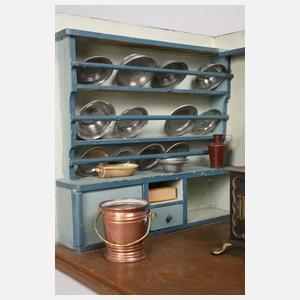 Puppenküche mit Zubehör