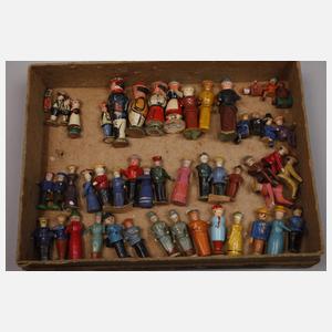 Umfangreiches Miniaturdorf Erzgebirge