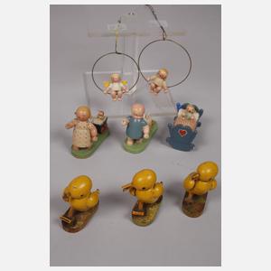 Wendt & Kühn Konvolut Aufstellfiguren