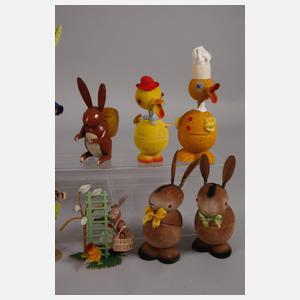 Konvolut Osteraufsteller Erzgebirge