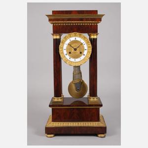 Portaluhr Biedermeier