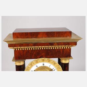 Portaluhr Biedermeier