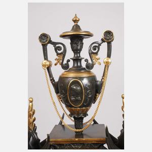 Kaminuhr Bronze Napoleon III.