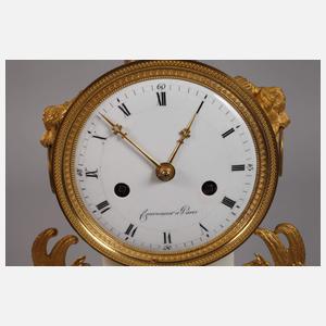 Kaminuhr "Fontaine" Courvoisier á Paris