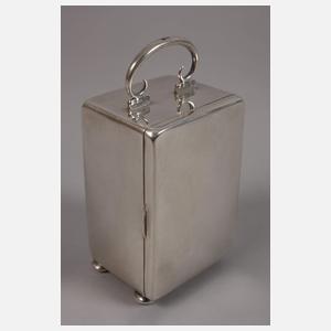 Silberne Tischuhr England