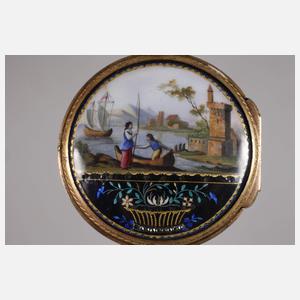 Spindeltaschenuhr De Roches á Geneve