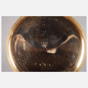 Schwere Goldtaschenuhr IWC