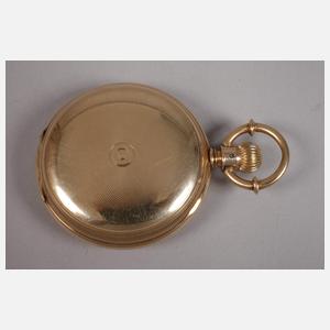 Schwere Gold-Savonnette Waltham Mass.