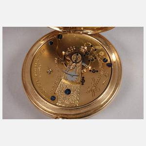 Schwere Gold-Savonnette Waltham Mass.