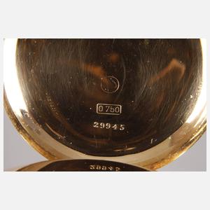 Goldene Taschenuhr A. Lange & Söhne Glashütte