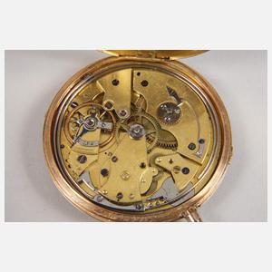 Goldene Taschenuhr mit Schlagwerk
