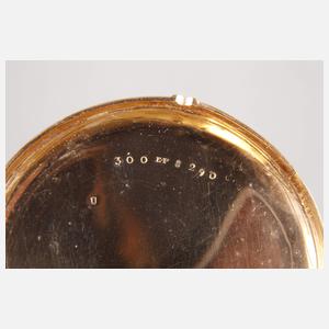 Goldene Taschenuhr mit Schlagwerk