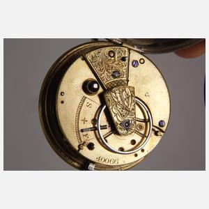 Sammlung von sieben englischen Schlüsseluhren