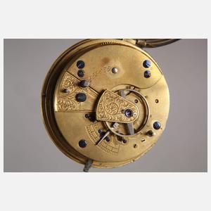 Sammlung von sieben englischen Schlüsseluhren