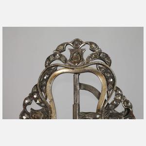 Barocke Gürtelschließe mit Steinbesatz