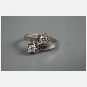 Damenring mit Brillanten