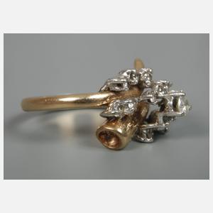 Damenring mit Brillanten