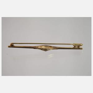 Stabbrosche mit Brillant