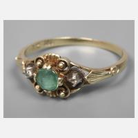 Damenring mit Smaragd111