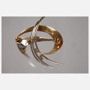 Brosche mit Steinbesatz