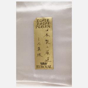 Zweireihige Perlenkette