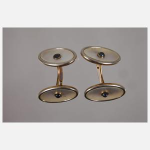 Paar Manschettenknöpfe