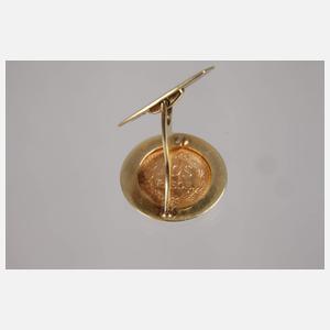 Manschettenknöpfe mit Münzen