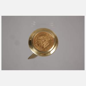 Manschettenknöpfe mit Münzen