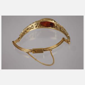 Armreif mit Bernstein
