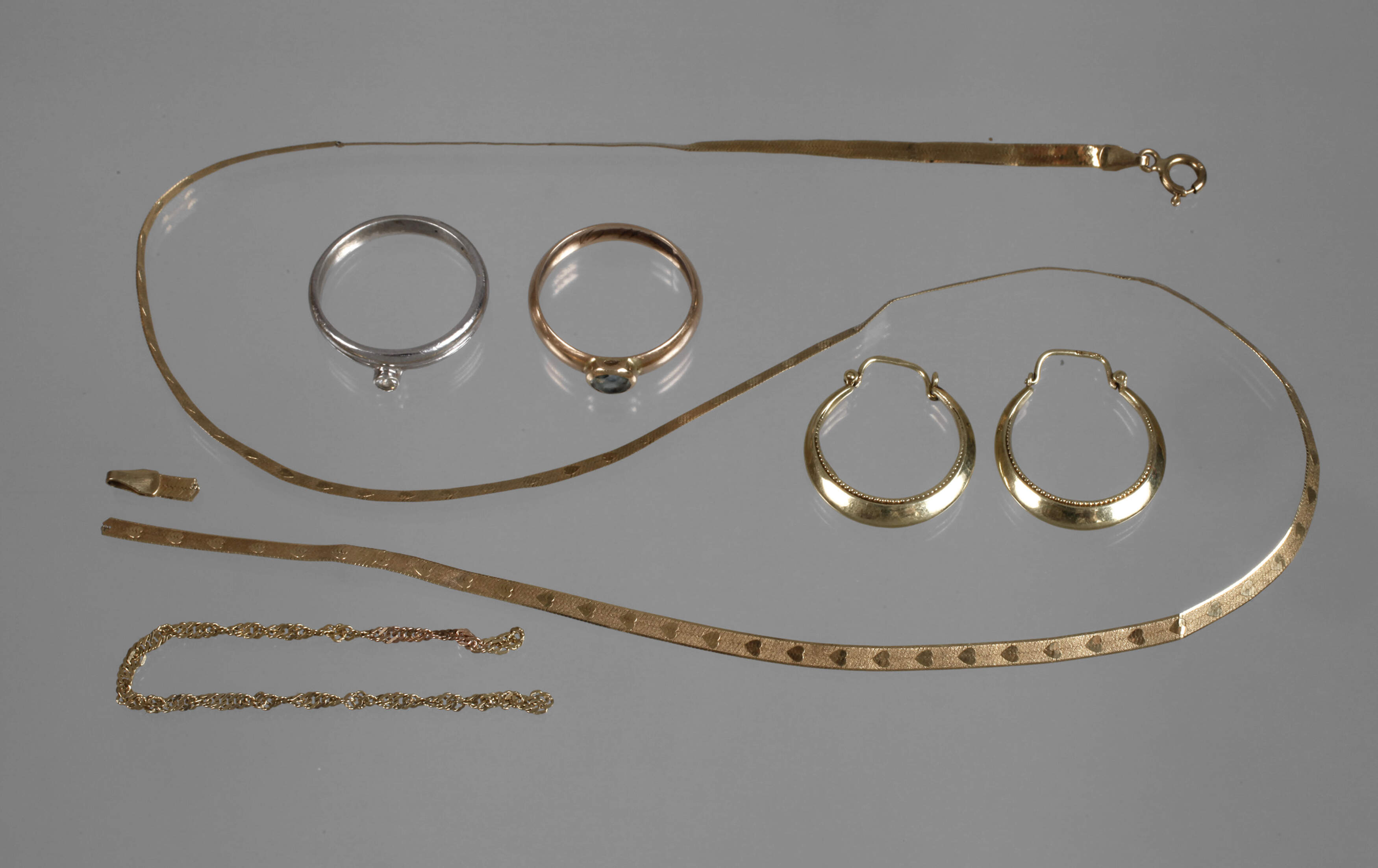 Konvolut Goldschmuck