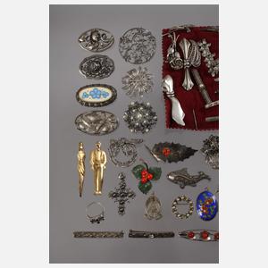 Sammlung Silberschmuck